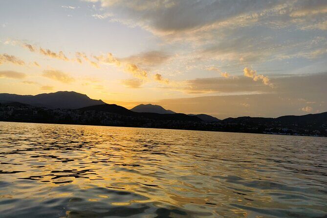 2-hour Private Sunset Tour with Skipper in Agios Nikolaos - Stop 2: Elounda area with Spinalonga views and Kolokytha swimming