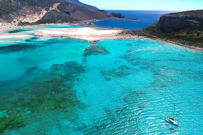 Balos Beach and Gramvousa island shared group Sailing Cruise - Stop 2 at Gramvousa Island: swimming, snorkeling, and a break from the mainland