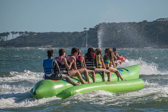 Banana Watersport Activity on the Beach at Rethymno - Entering the Popeye Watersports setup on Sofokli Venizelou