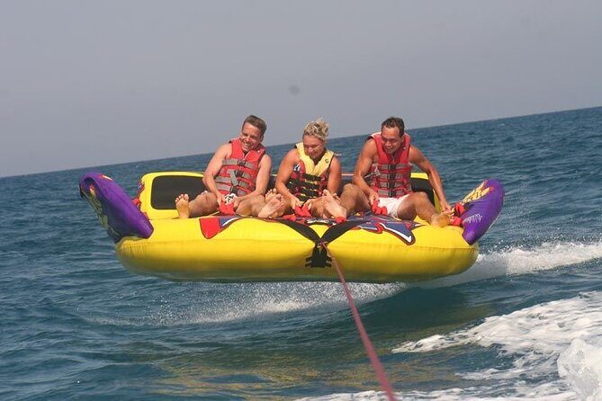 Banana Watersport Activity on the Beach at Rethymno - Safety training that actually matters on fast water