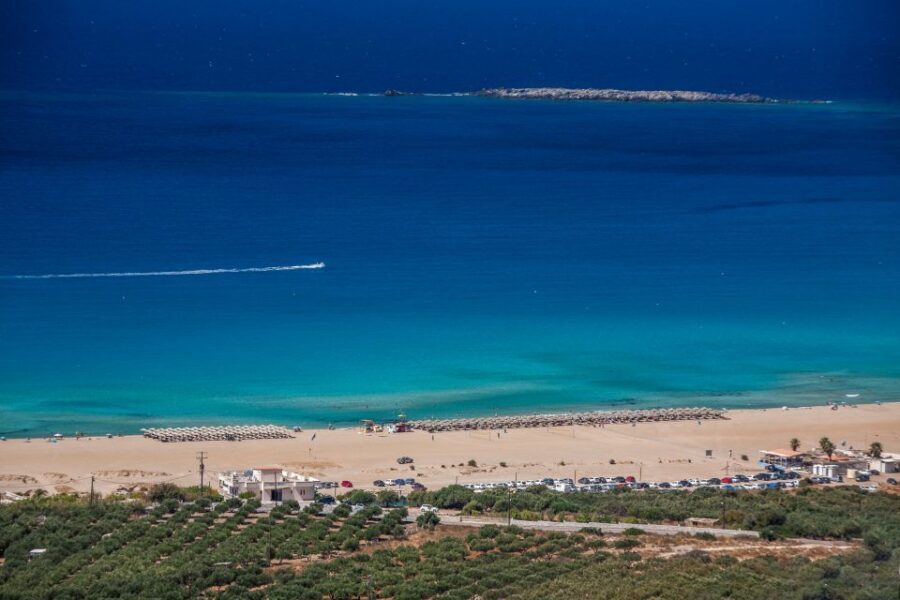 Chania: Balos and Falassarna Tour with Loungers and Lunch - Falassarna Beach for 3 hours: reserved loungers make the difference