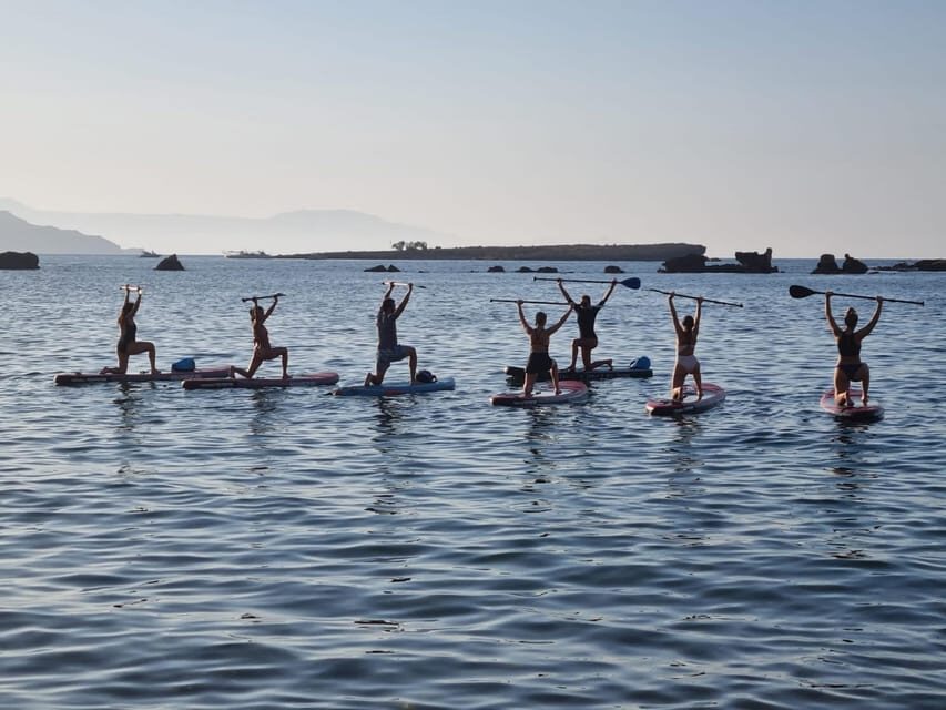 Chania: Morning or Sunset Stand-up Paddleboard Pilates - What to Bring (and What to Skip)