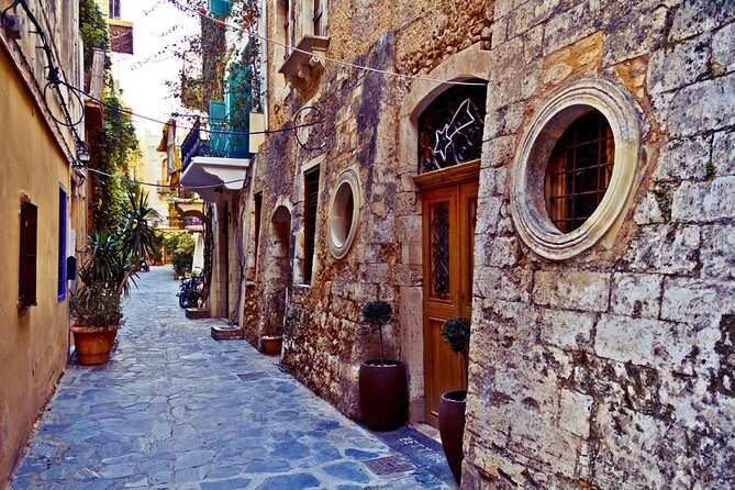 Chania old town, mountains, restaurant Private Tour (group of 6) - Ntounias in Drakona Village: wood-fired lunch is the real anchor
