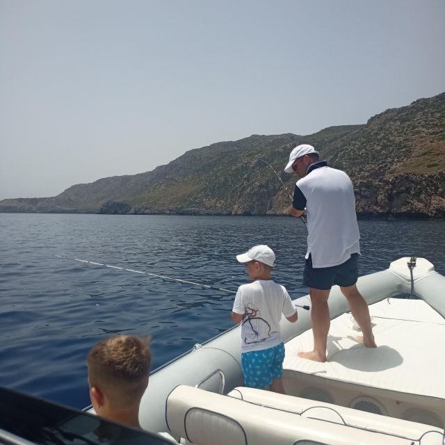 Chania: Private Boat Fishing Trip - What the pros teach you: jigging, spinning, and bottom fishing