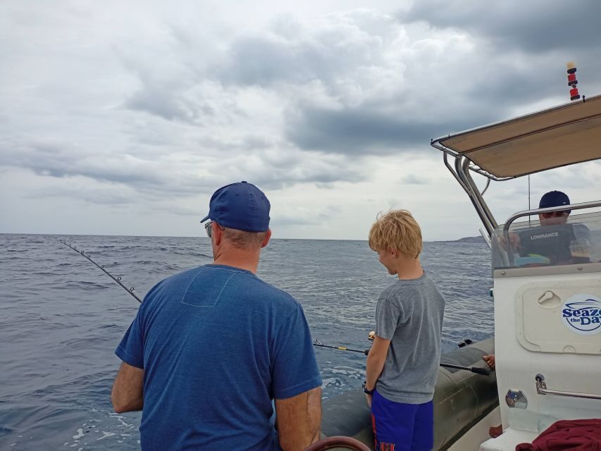 Chania: Private Boat Fishing Trip - Price and value: $621 per group for up to 4, with gear and snacks included