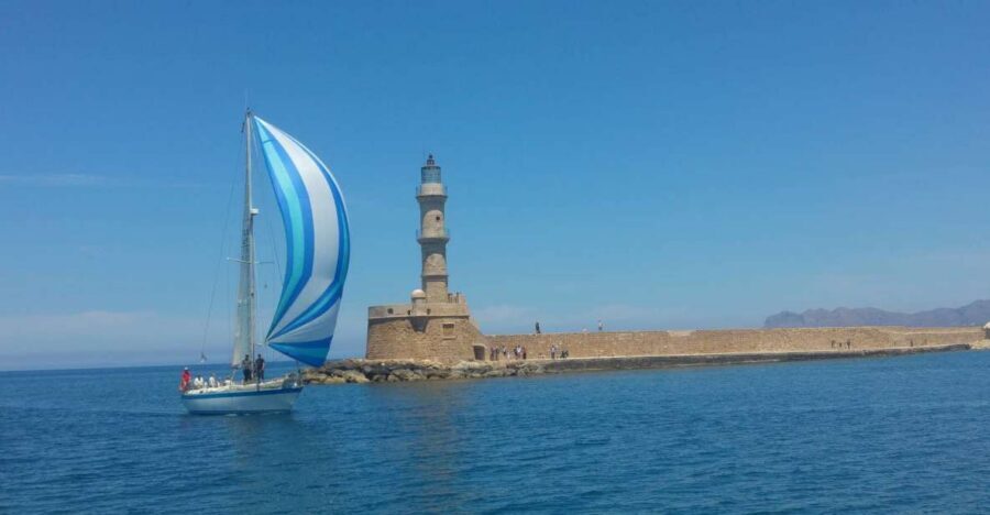 Chania: Private Morning or Sunset Sailing Cruise - Onboard comfort: drinks, fruit, dakos, and crew storytelling