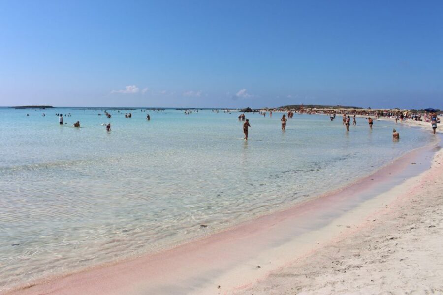 Chania & Rethymno: Elafonisi Beach with Transfer and Guide - Entering Elafonisi: Pink Sand and a Beach You Can Actually Slow Down On