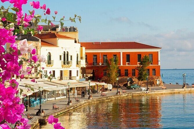 CHANIA RETHYMNON KOURNAS, full day professional guided coach tour - Rethymnon’s old port and seafront road: guided tour, then wander