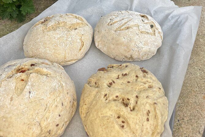 Chania Sourdough Bread Class - Olive Oil Tasting - Oven time in a wood-fired world: your loaf goes in hot