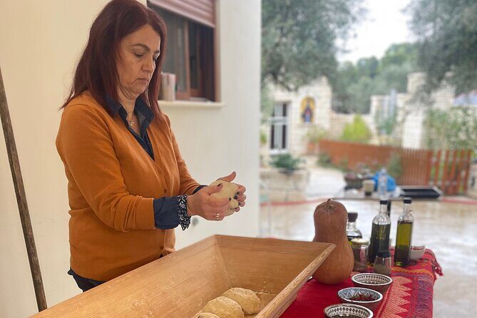 Chania Sourdough Bread Class - Olive Oil Tasting - Farm visit and lunch: Cretan salad, fava, and more seasonal sides
