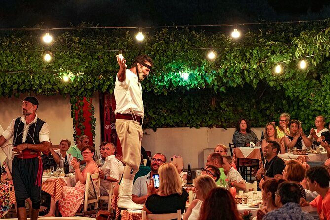 Cretan Night: Dinner & Live Show at Pano Karouzanos Village - Kato Karouzana village time: streets, views, and an easy warm-up