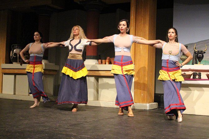 Crete Minoan Discovery Tour with Knossos Palace, Heraklion, and Live Dance Show - Heraklion Old Town Walking Tour: Streets, Shops, and Leafy Squares