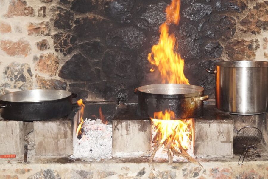 Crete: Olive Oil Factory Tour, Dinner & Traditional Dancing - Dinner on Cretan time: buffet food with local wine and water
