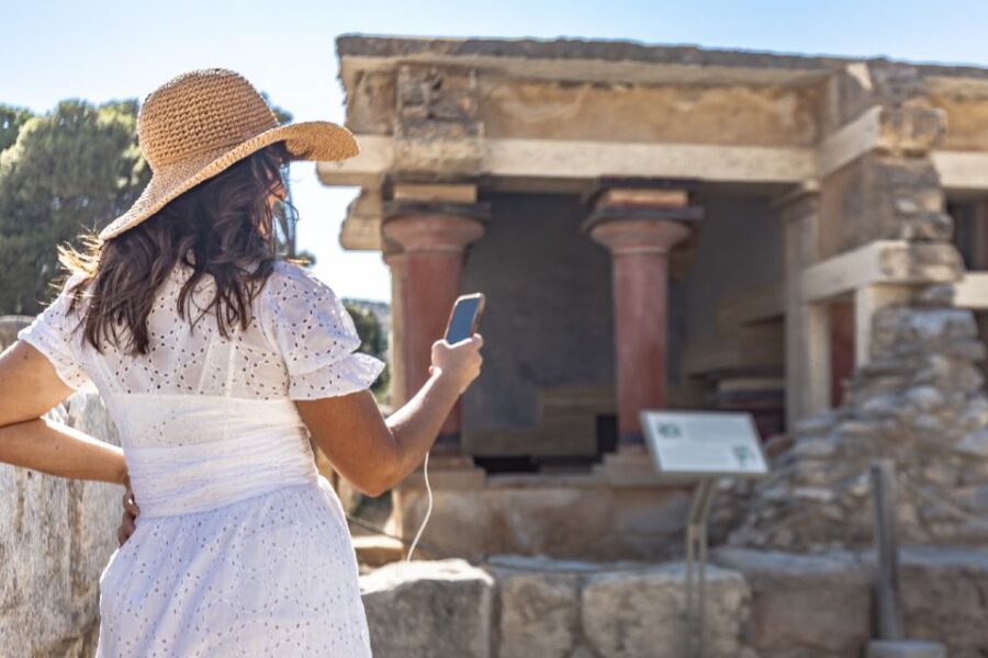 Crete: Palace of Knossos E-Ticket and Audio Guide - Optional Add-ons: Heraklion City Audio and Phaistos Palace Context