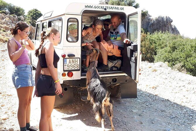 Crete: Tripitis Gorge South Crete Guided Jeep Safari - Paralia Lentas: canyon crossing and a beach swim in clear water