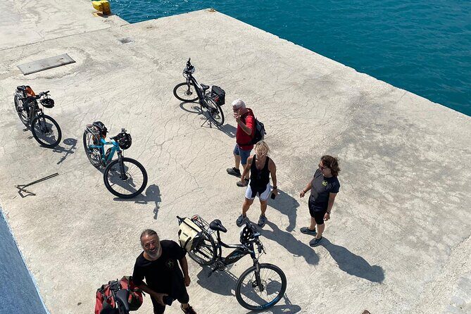 Discover the unknown side of Crete by E-Bike - Leaving Agios Myron: olive groves, vineyards, and the uphill rhythm