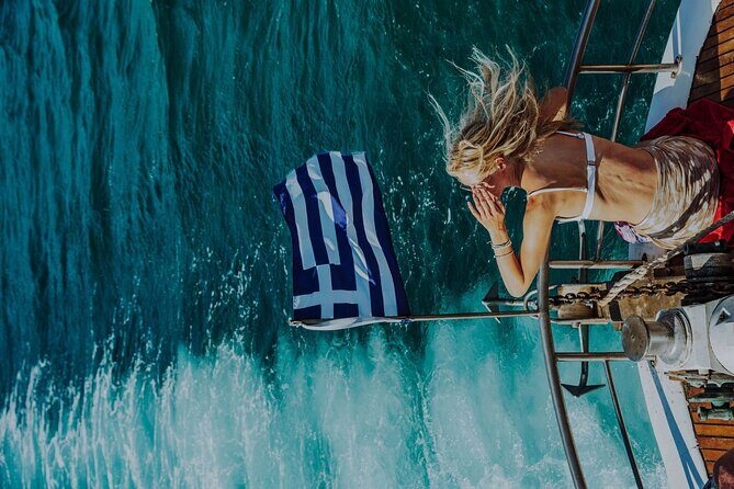 Elounda Boat Trip-The Authentic - Skistra Beach (Ákra Vángi): swim, snorkel, and water access from the boat