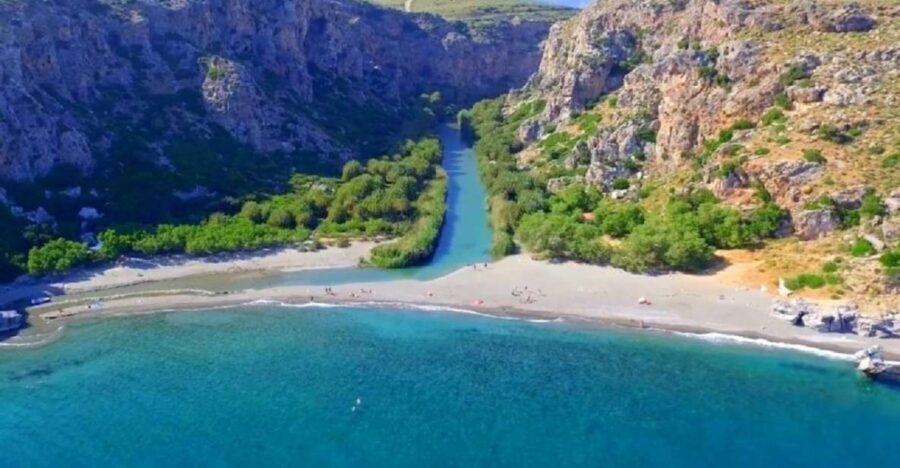 From Chania: Day Trip to Preveli Palm Beach - Kourtaliotiko Gorge: dramatic cliffs, strong winds, and a limited window