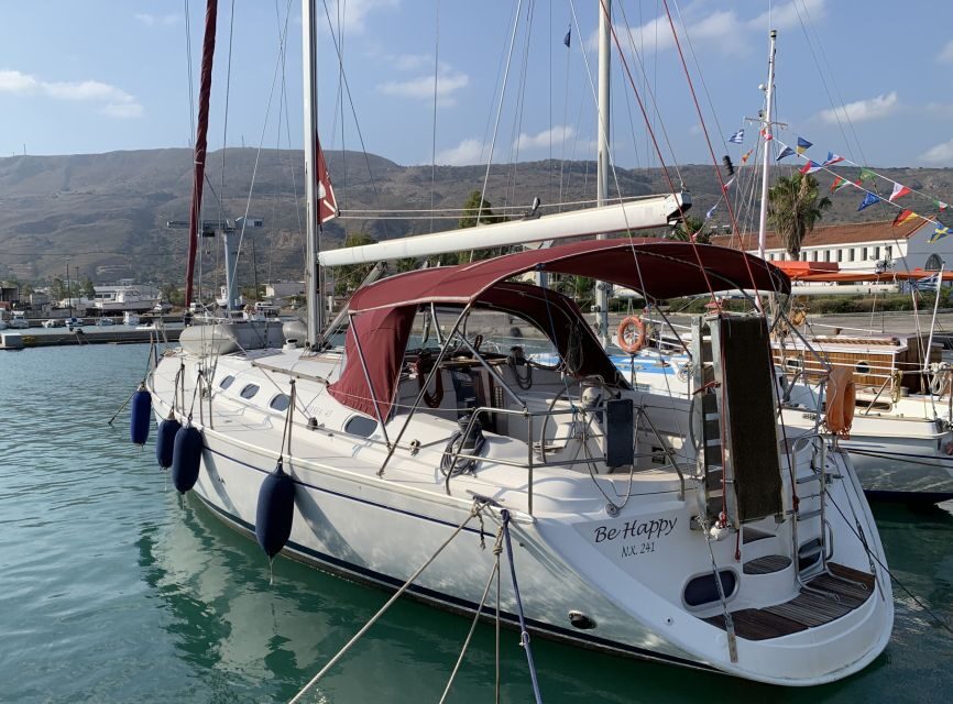 From Chania: Fully Private Sailing Cruise with Meal & Drinks - Second swim and lagoon-like anchor moments: why the coves matter