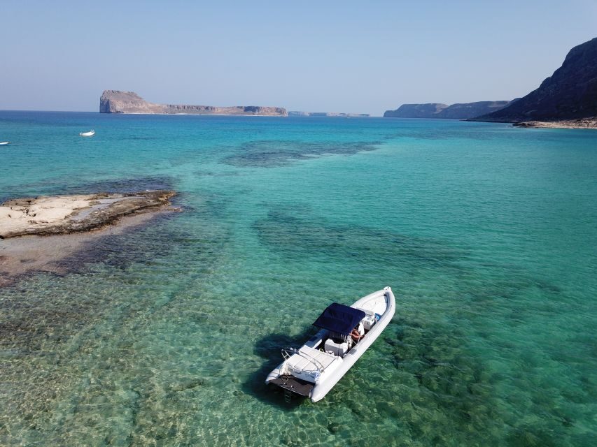 From Chania: Private Balos Bay & Gramvousa Island Boat Trip - Private RIB From Chania Old Port: Simple Meeting Point, No Parking Drama