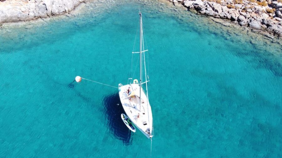 From Heraklion: Dia Island Private Sailing Trip - The Bay of Saint George: Your Best Time to Swim and Snorkel