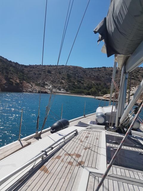 From Heraklion: Dia Island Private Sailing Trip - What Happens on the Boat: Maryline Comfort and Captain Care