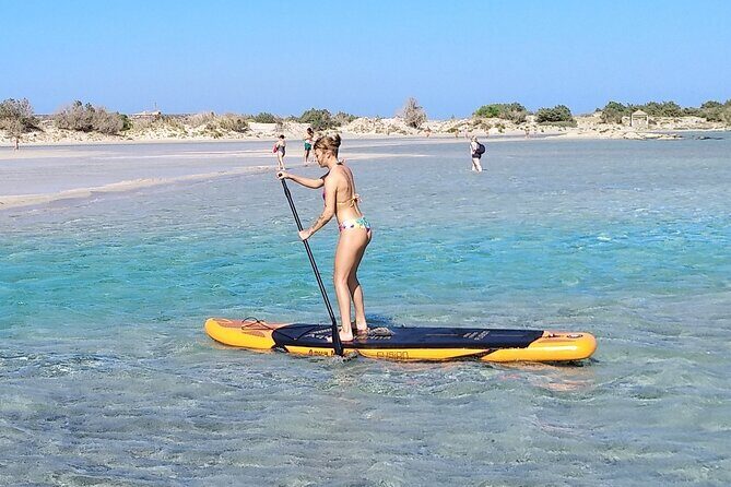Full Day Private Minivan Tour to Elafonisi Beach and kedrodasos - Elafonissi Beach: coral-red sand, lagoon vibes, and the 750-meter walk