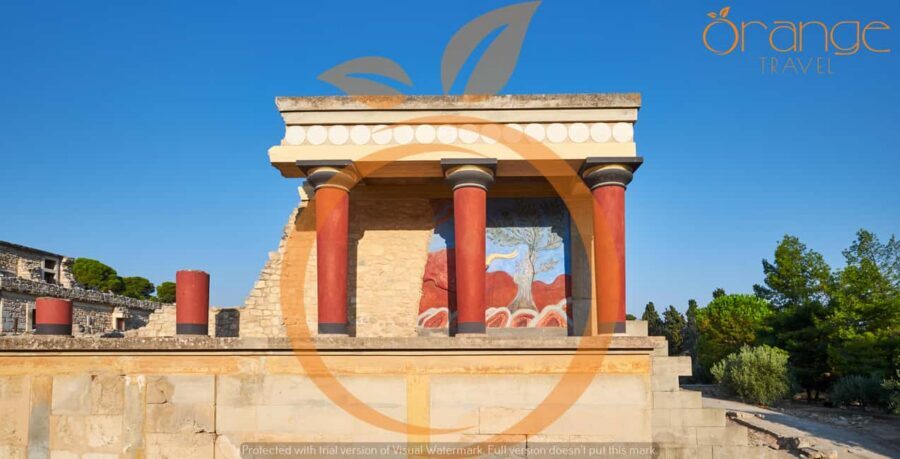 Full-Day Tour:Lasithi Plateau -Mythology Park&Knossos Palace - Greek Mythology Park + Wine and Olive Oil Tasting