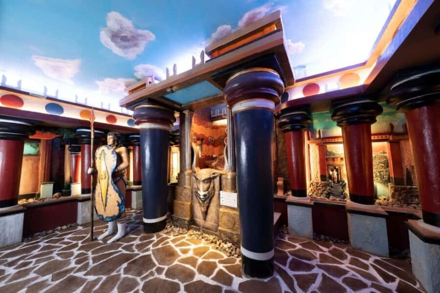 Full-Day Tour:Lasithi Plateau -Mythology Park&Knossos Palace - Lassithi Plateau Break and Arts-and-Crafts Time
