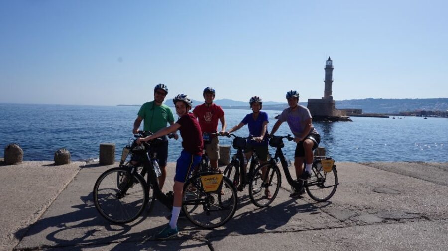 Good Morning Chania Bike Tour - Nea Chora to the harbor: start where the day opens up