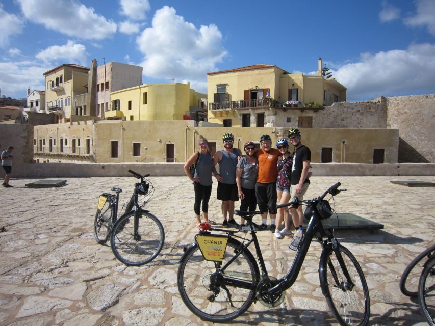 Good Morning Chania Bike Tour - Kum Kapi coast: finishing with sea views and an easy landing