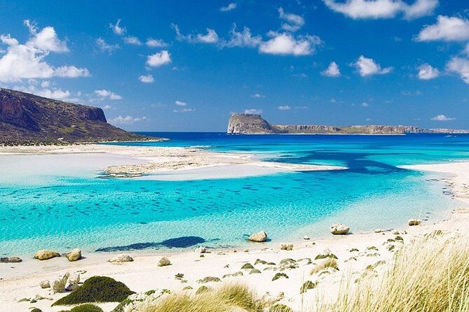 GRAMVOUSA and BALOS Boat & Beach & Lunch on CRETE - Pickup in the Heraklion Area, Then the Long Road West
