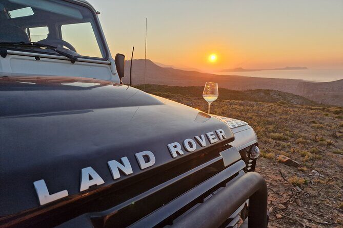 Half Day Sunset Tour in Rethymno with Dinner and Wine - How the Land-Rover Transport Keeps the Evening Moving