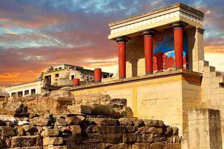 Heraklio:Knossos Palace-Museum-Heraklio ALL IN SKIP The line - Knossos: The Palace of Corridors, Myths, and Real Stone