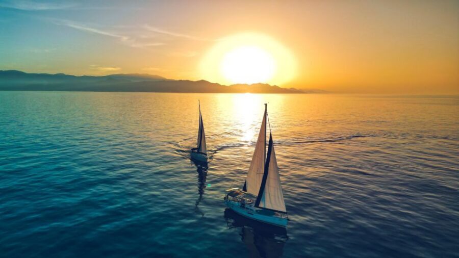 Heraklion: Dia Island Private Sailing Cruise with Full Meal - The onboard meal: Mediterranean menu, served while you’re at anchor