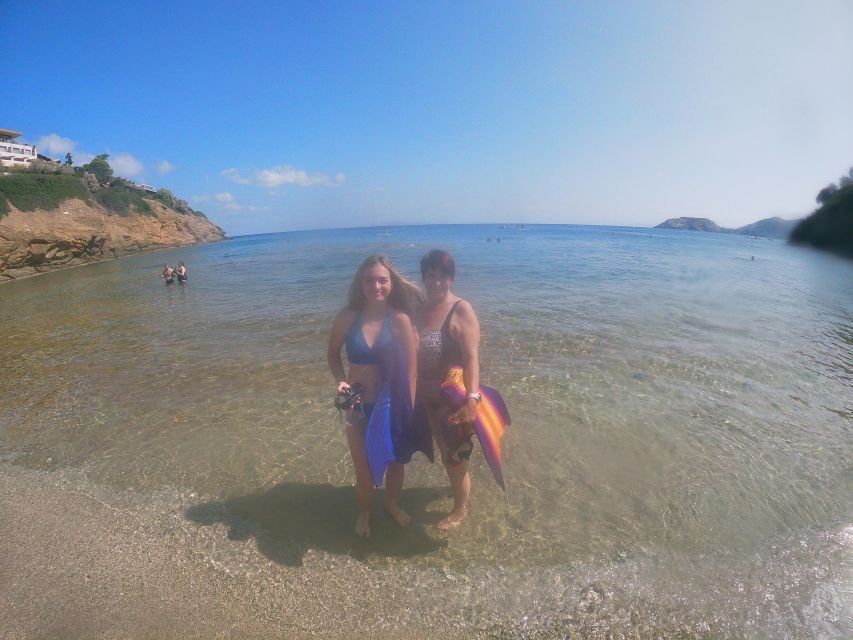 Heraklion: Diving, Swimming, and Snorkeling like a Mermaid - Snorkeling Time in Agia Pelagia Bay: Clear Water, Real Coaching, Real Physics