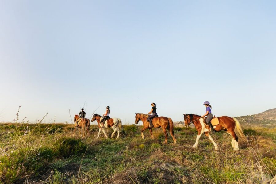 Heraklion: Horse Ride in the Cretan Mountains - Riding the Finikia mountains: Giouhtas views and Agios Silas village from horseback