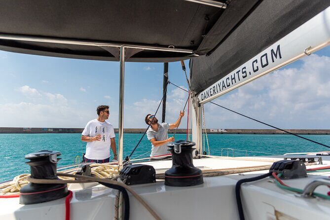 Heraklion: Private Catamaran Cruise to Dia with Meal & Drinks - Dia Island time: swim, snorkel, SUP, and fishing (without the “tour fatigue”)