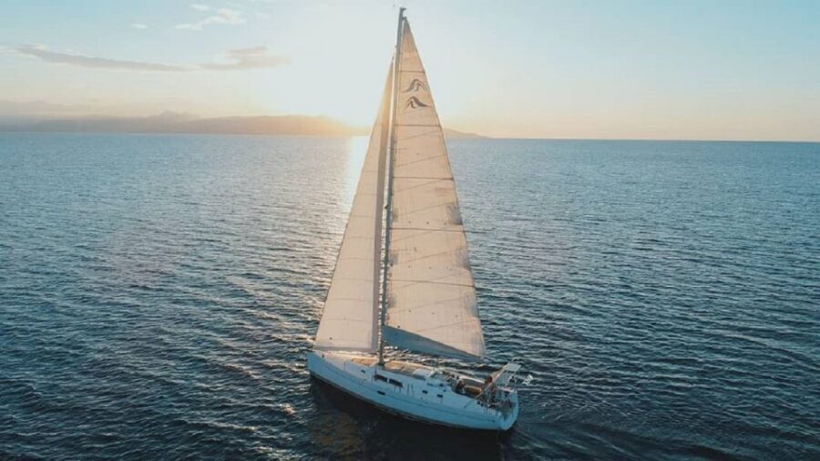 Heraklion: Sunset Private Sailing Trip to Dia island - Sailing moments: if you want to help, you can