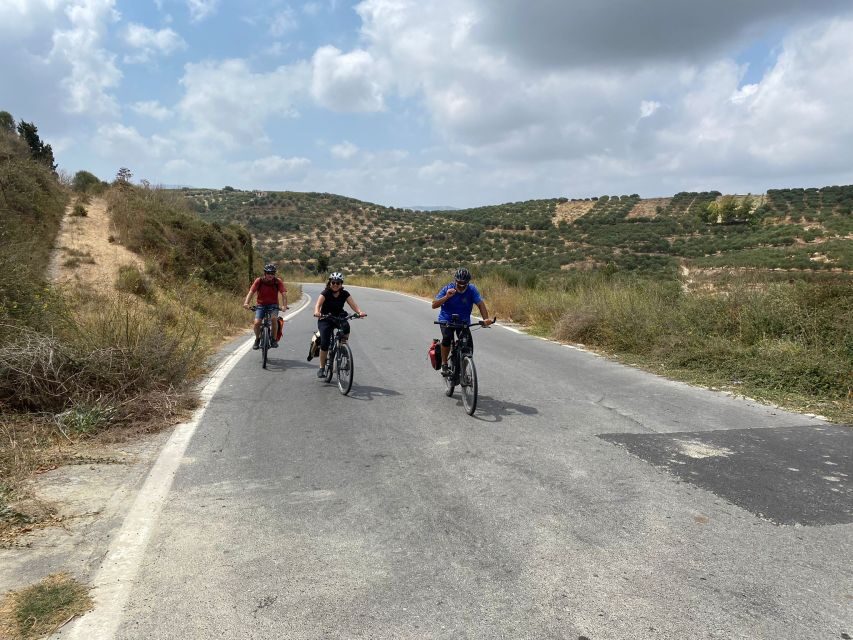 Heraklion: Wine Tasting E-Bike Tour - The Tasting: 4 Wines With Cretan Cheese, Olives, and Rusks