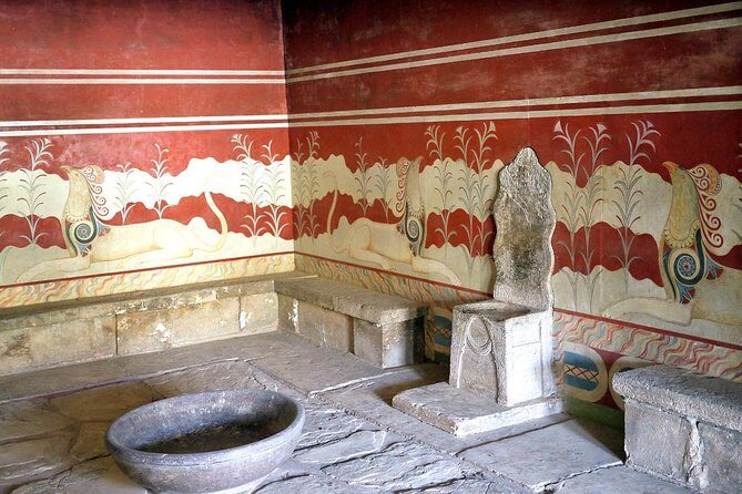 Knossos Palace guided tour - Heraklion City tour + market - Heraklion center with a guided walk, then real freedom