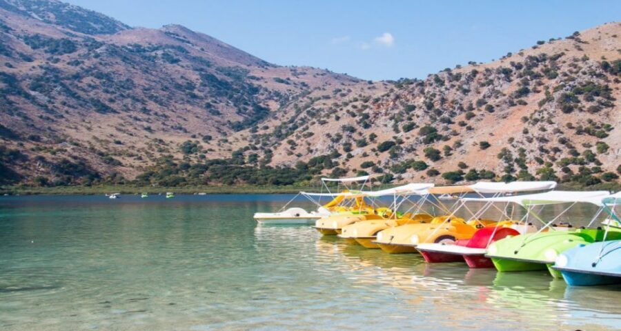 Lake Kournas: Pedal Boat Rental With Transfer - Key Points to Know