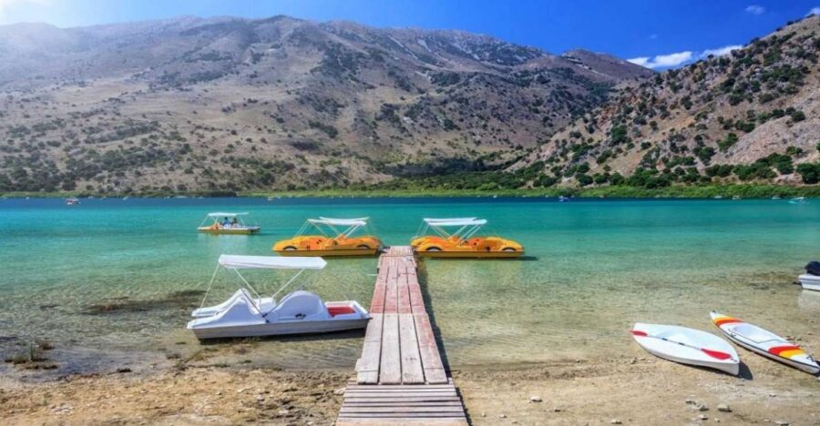 Lake Kournas: Pedal Boat Rental With Transfer - The Included Pedalo Ride: 60 Minutes on the Water