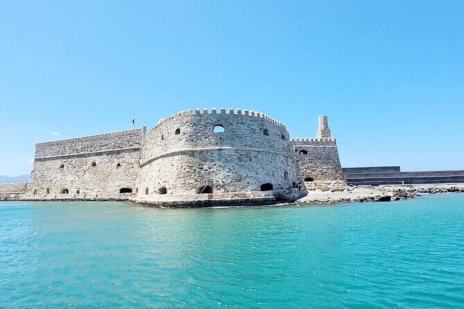 Luxury escape Sailing, shared from Hersonissos or Heraklion port - Virgin Mary’s Bay: where lunch and snorkeling fit together