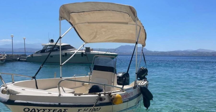 Lygaria: Private Motorboat Cruise with Snorkeling & Swimming - From Ligaria Bay to Agia Pelagia: what the 3 hours actually feels like