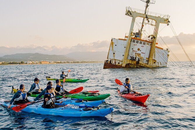 Morning Kayak Tour to Kissamos Bay Shipwreck & Exclusive Beach - Morning Start at Drapanias Beach: Getting on the Water by 9:00