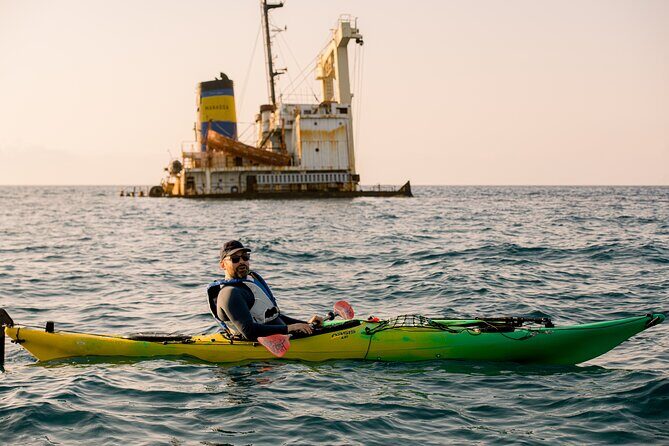 Morning Kayak Tour to Kissamos Bay Shipwreck & Exclusive Beach - The 1905 Metal Mine Remnants: A Stop with Sharp Visual Character