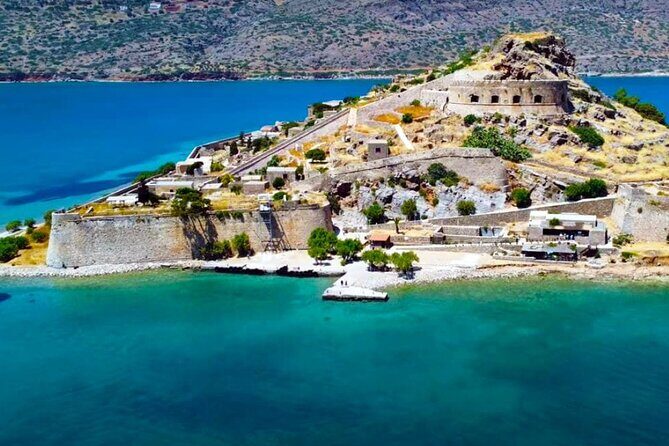 Olive Oil Cosmetic Factory- Spinalonga - Elounda - Agios Nikolaos - Voulisma Beach Swim and the Coastline Lunch Option