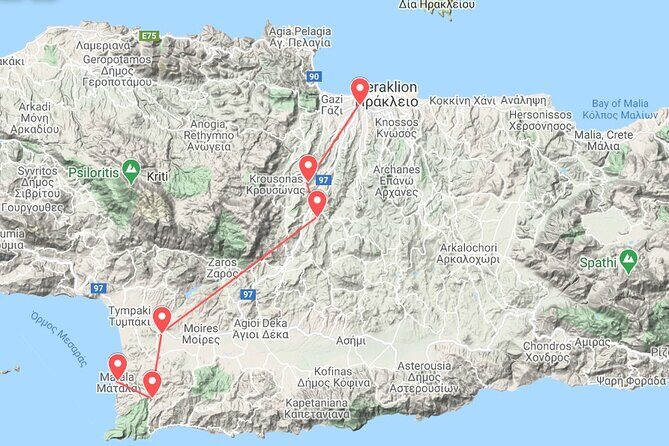 Orthodox Crete: In the Footsteps of the Apostle Paul from 55 AD - Stop 6: Odigitria Monastery (Agiofarango) and fortified southern walls