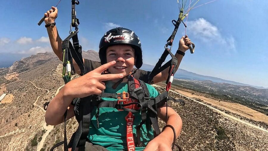 Paragliding in Chania - Weather matters: flexible timing and possible change of setup
